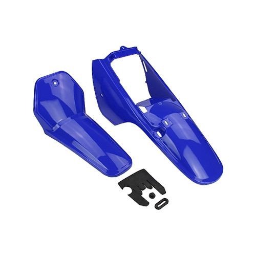 Kit carénage bleu Yamaha PW 80 en plastique ABS haute résistance aux chocs