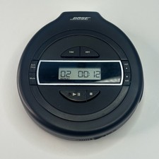 Bose PM-1 Personal Portable Anti-Skip CD Player Black Works Tested