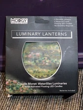 Modgy Claude Monet Water Lily Pond Luminary Lanterns.