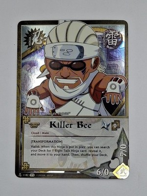 Killer Bee 1182 1st Edition Foil - Tournament Pack 3 - NM - Naruto TCG
