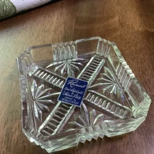Vintage Raimond Glass Relish Dish England