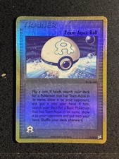 Team Aqua Ball 75/95 Team Magma vs Team Aqua Reverse Holo LP on eBay