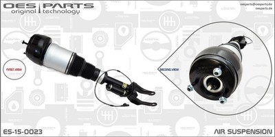 Luftfederbein Produktlinie OES-PARTS OES PARTS ES-15-0023 für MERCEDES GLE W166