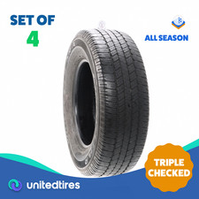 Set Of 4 Used Lt 26570r18 Goodyear Wrangler Sr-a 124121s - 6.5-7.532 Set Of 4 Used Lt 26570r18 Goodyear Wrangler Sr-a 124121s - 6.5-7.532