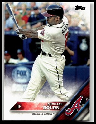 2016 Topps #82 Michael Bourn Atlanta Braves