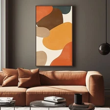 Minimalism Hand Painted Oil Painting On Canvas Abstract Wall Art Home Decor