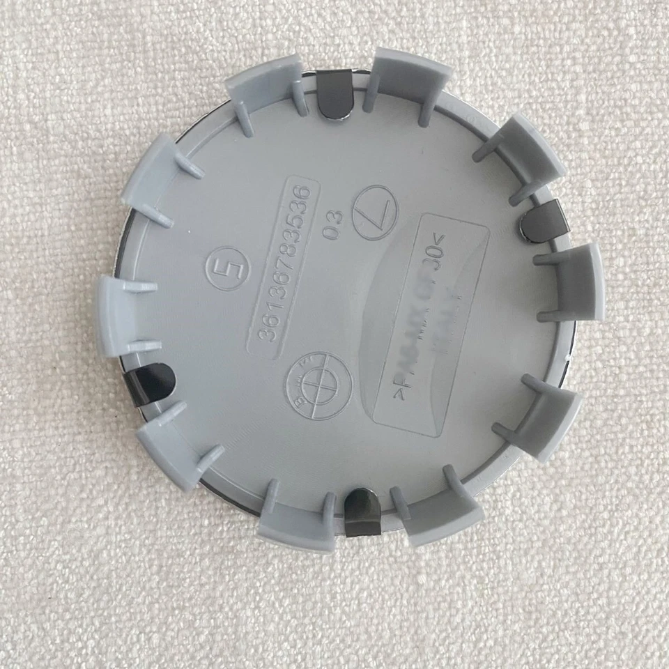 4PCS For BMW 68mm Wheel Center Hub Caps Logo Badge Emblem Rim Hubcaps Emblem Foto 2 de 3