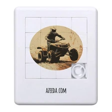'Quad Bike Rider' Sliding Puzzle (PZ00034759)