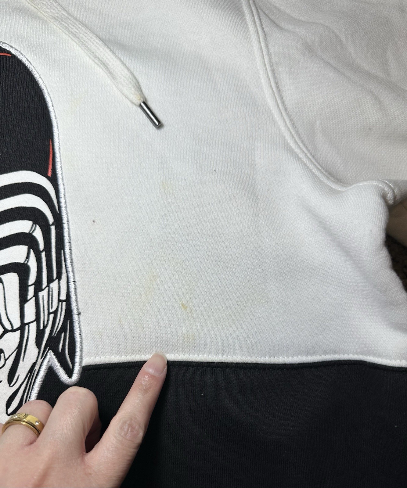 DISNEY PARKS Star Wars Men's LARGE Kylo Ren Supreme Leader Hoodie Sweatshirt thumbnail 4