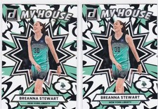 2025 Panini Donruss WNBA My House GOLD PRESS PROOF AND REG. #8 BREANNA STEWART