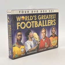 Image of Worlds Greatest Footballers. 4 DVD Box Set New 2015