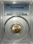 1904 Indian Head Penny PCGS MS 64 RD