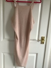 New Look Pale Pink Dress With Sparkle Size 14