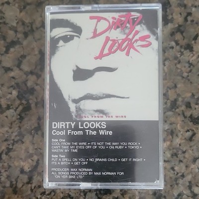 Dirty Looks Cassette Cool From The Wire Rock Atlantic 1988 81836-4