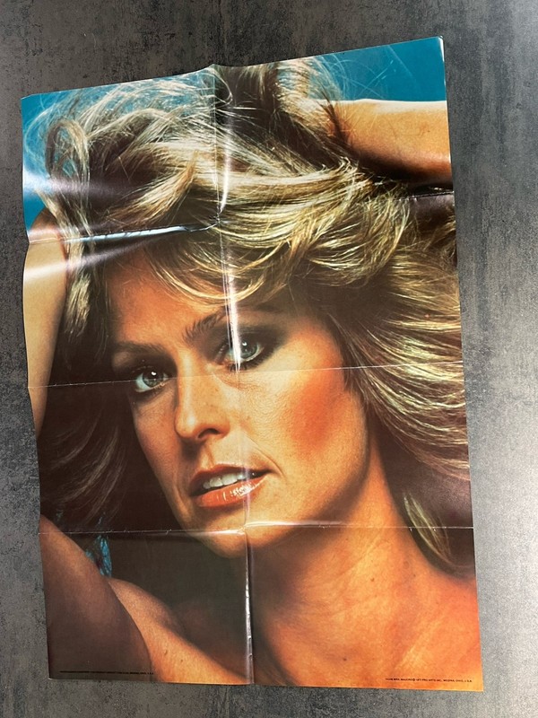 Original 1977 Pro-Arts “Mrs Majors” (Farrah Fawcett) 20”x27” Poster