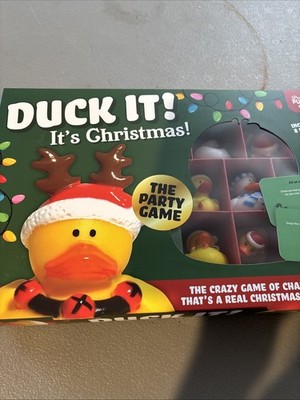 Professor Puzzle Games Duck It! It's Christmas! Party Game 8 Ducks Age 8+  New