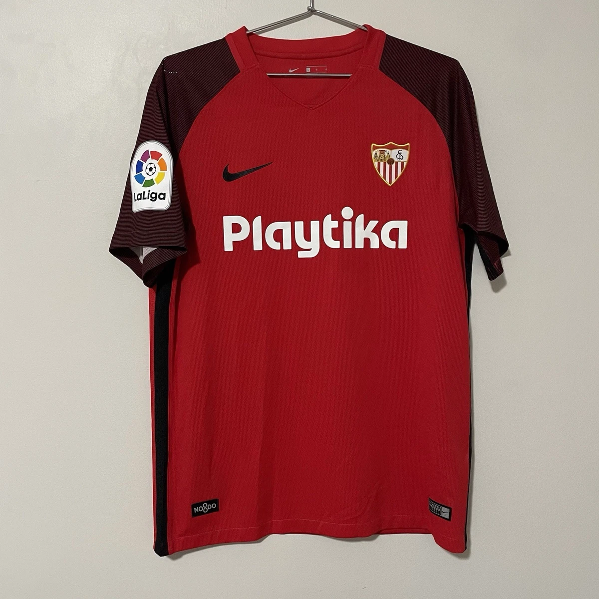 2019 Sevilla F.C. Away La Liga Football Shirt L. Ocampos #5 2019 Sevilla F.C. Away La Liga Football Shirt L. Ocampos #5