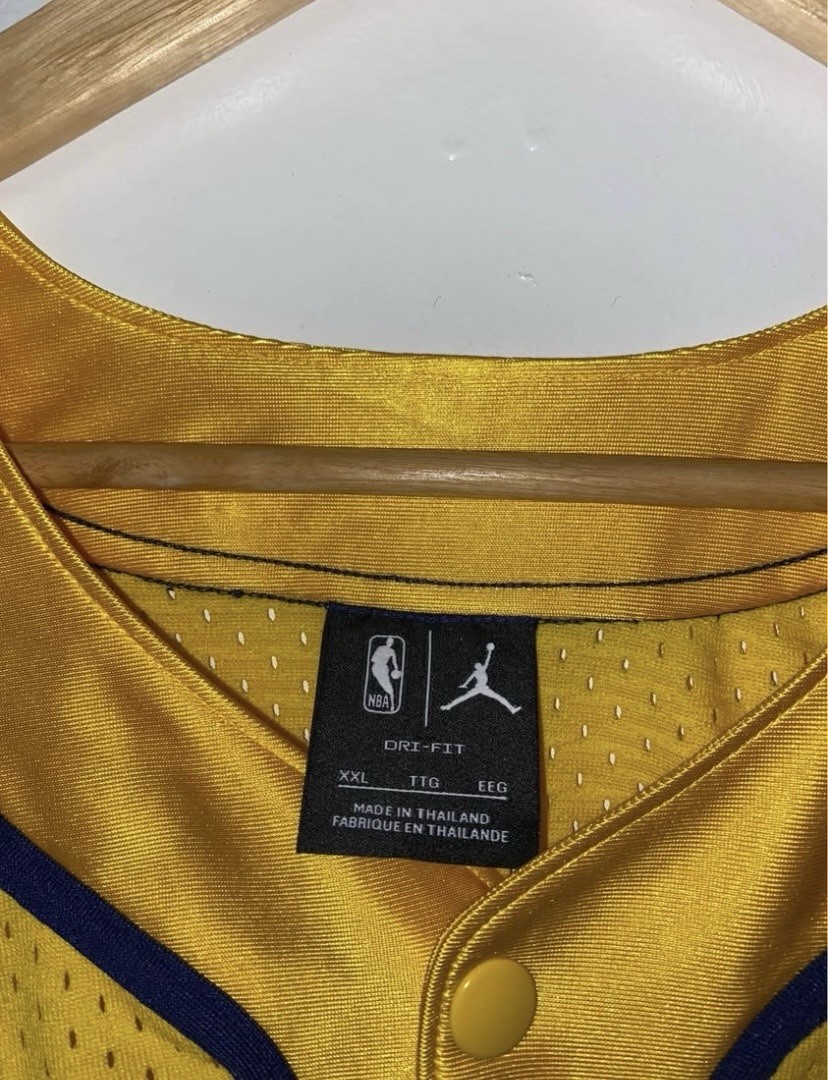 Nike Jordan Golden State Warriors Jersey Men’s Sz 2XL thumbnail 3