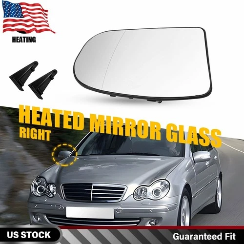 Right Mirror Glass Heated For Benz E-Class E320 E350 E500 E55 AMG 2003-2006