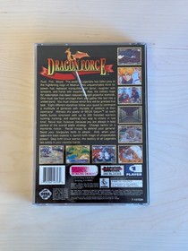 Dragon Force (Sega Saturn, 1996) &ndash; Complete in Box (No Reg Card)