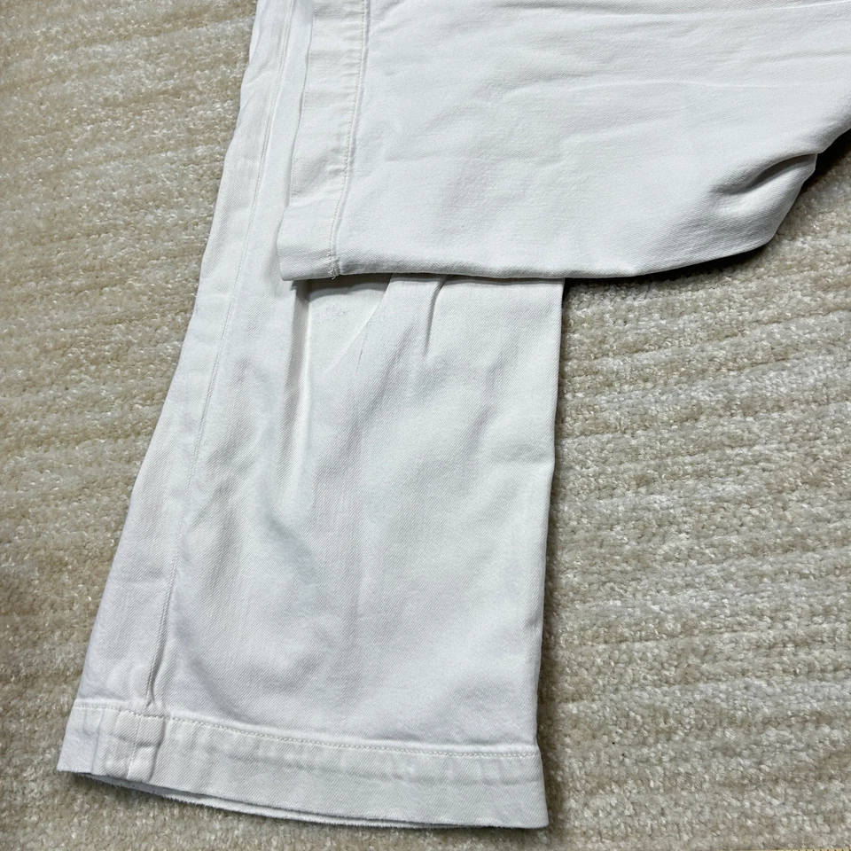 American Eagle Pants Mens 30x31 White Carpenter Utility Stretch Workwear Casual - Image 2 of 4
