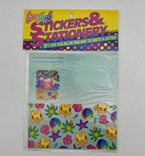 VTG Lisa Frank Beach Flamingo Stickers And Stationary Set Letter Envelope - New