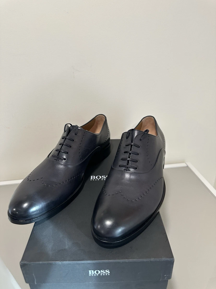 HUGO BOSS Oxford Blue Dress Shoes for Men for sale | eBay