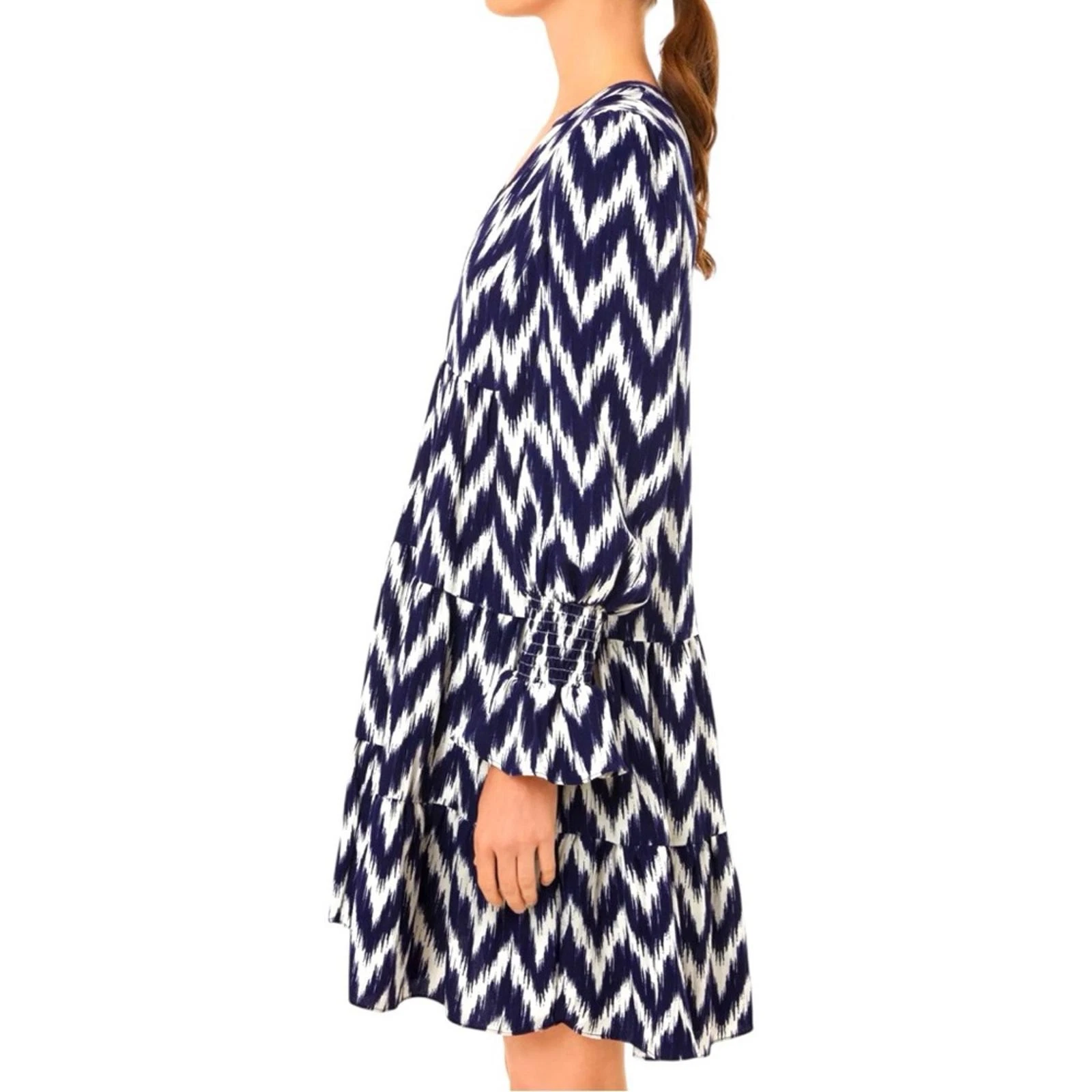 Mini Abito Tuckenuck Pomander Place Navy Ikat Kenzo Taglia Media