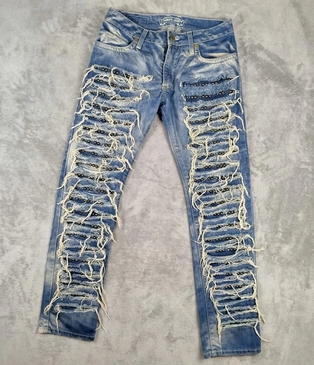 【新品】タグ付 ROBIN'S JEAN 32インチ ブルーデニム Robin's Jean Blue Denim Jeans for Men for sale | eBay