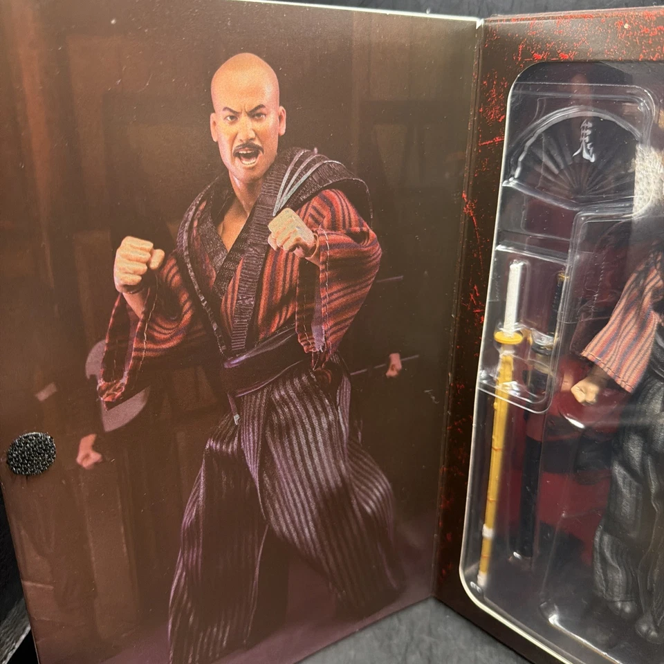 Boneco NECA THE 1990 Movie Ultimate Teenage Mutant Ninja Turtles TATSU NOVO EM FOLHA - Imagem 4 de 4