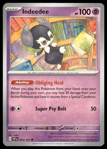 SV: Scarlet & Violet Promo Cards #154 Indeedee -