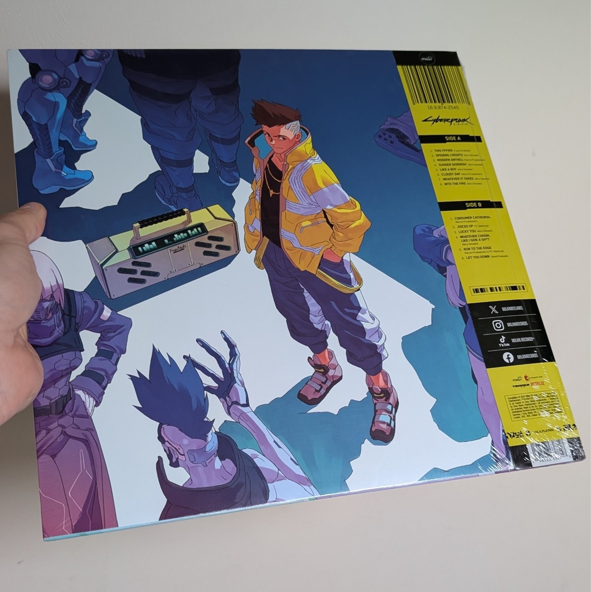 CYBERPUNK: Edgerunners (Original Series Soundtrack) [Vinyl] 180 GM