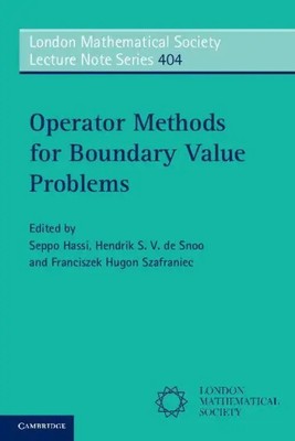 Seppo Hassi (u. a.) | Operator Methods for Boundary Value Problems | Taschenbuch