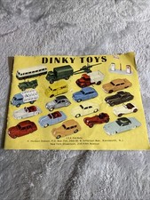 1950s Dinky Toys Catalog Dealer Brochure