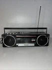 Vintage Panasonic Ambience RX-F2 Boombox Stereo Cassette Player Recorder Black