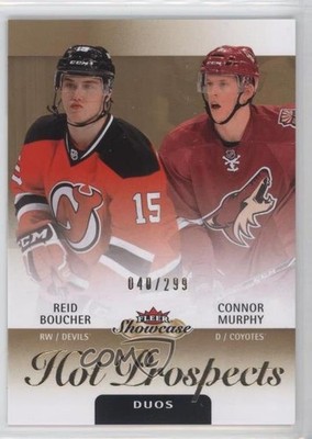 2013 Fleer Showcase Hot Prospects Duos /299 Reid Boucher Connor Murphy #130 2a8