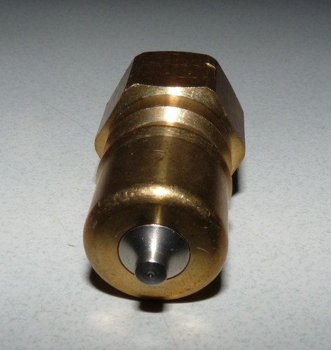 NUEVO PEZÓN DE USO GENERAL DE 3/8" LATÓN Y ACERO INOXIDABLE MEDIO MACHO - Imagen 3 de 3