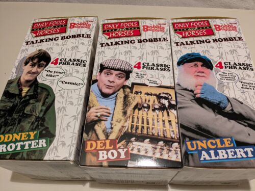 Only Fools and Horses Full Set of Three Talking Bobble Heads Brand New Boxed - Picture 6 of 10