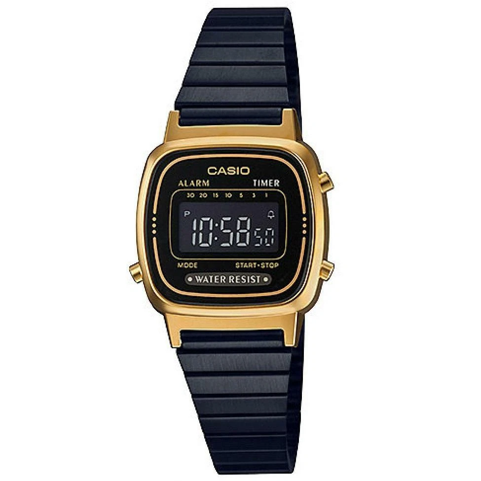 RELOJ CASIO MUJER LA 670WEGB 1B