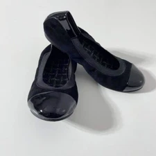 Vionic 6 Black Flat Comfort Shoe