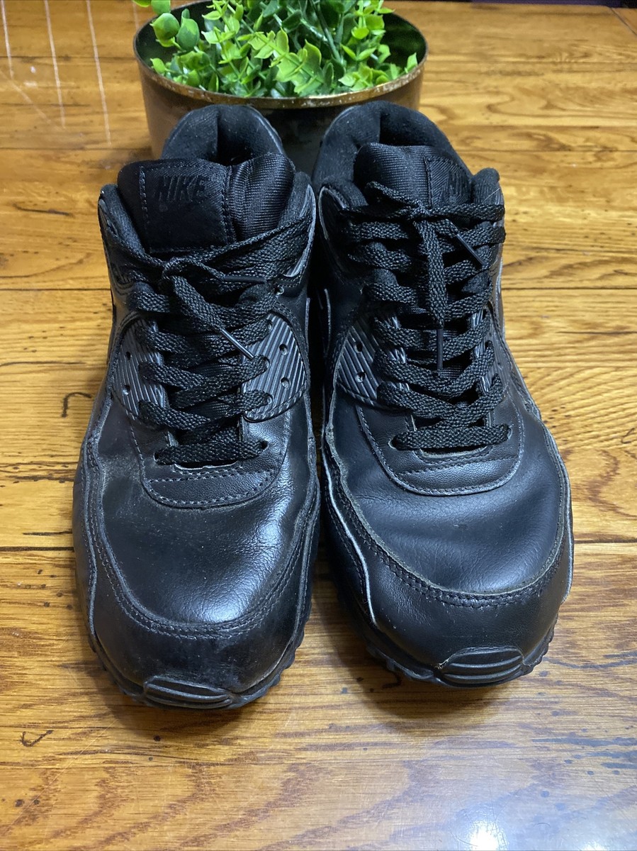 Nike men's air max 9 leather store running shoe