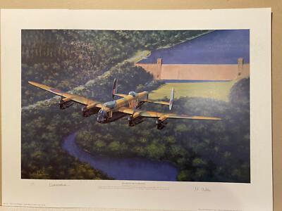 Lancaster Bomber Kunstdruck Return of the Dambuster Memorial Flight