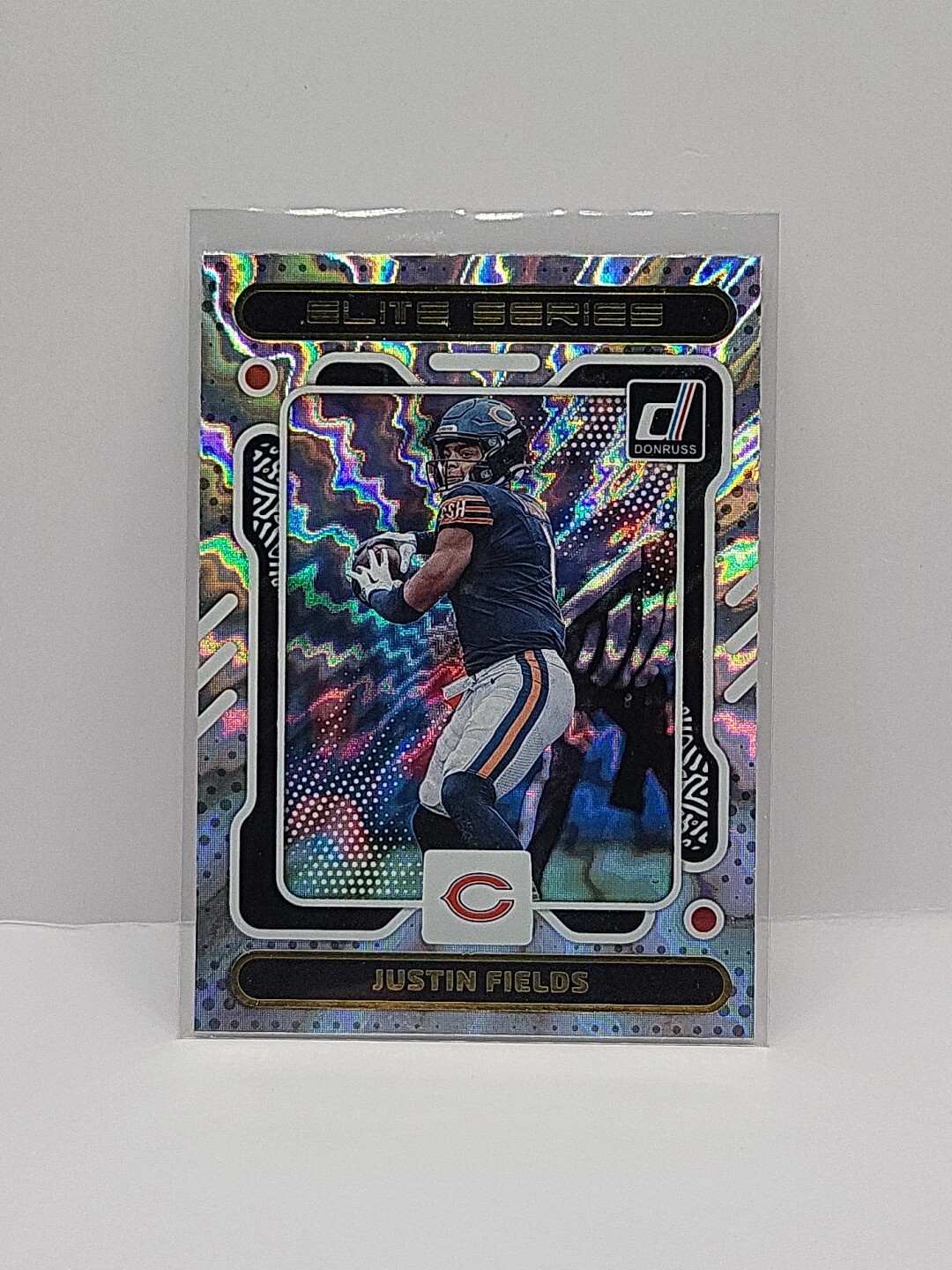 2023 Donruss Justin Fields #ES-10 The Elite Series Chicago Bears