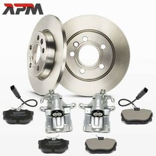 2x Bremssattel 2x Bremsscheiben 4x Beläge Hinten Ø280mm für VW Transporter T4