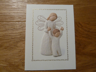 Enesco Demdaco Willow Tree Glückwunschkarte GUARDIAN ANGEL 20012, Schutz