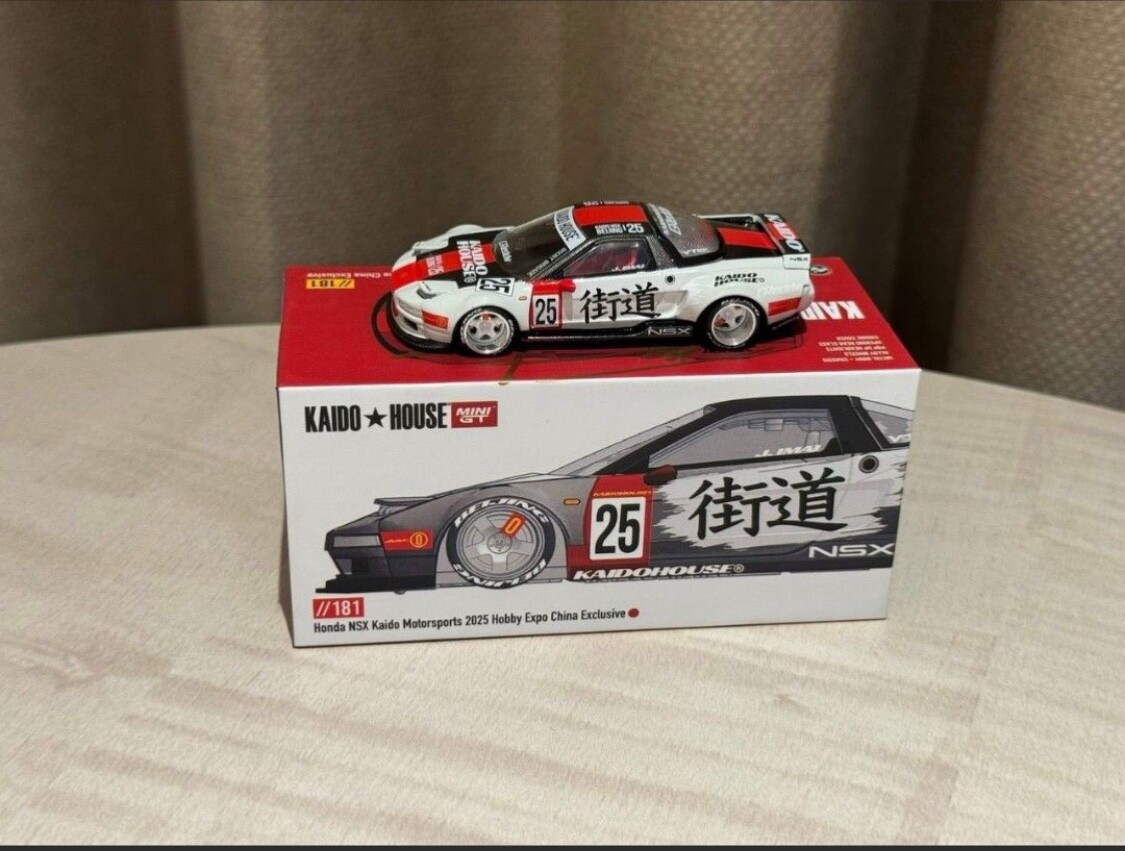 HEC 2025限定 KAIDO HOUSE MINI GT HONDA NSX SEALED - Kaido House × Mini GT Honda NSX HEC 2025 China
