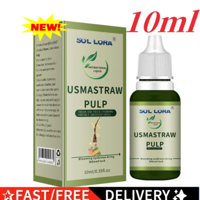 1x Usma Grass Hair Care Cilia Growth Nourishing Liquid 10ml 2025 NEW