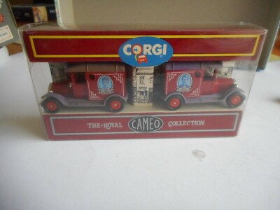 Corgi Cameo 744652 Royal Collection 2 Stück Set + Box