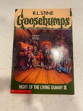 Vintage Goosebumps 1990s #40 Night Of The Living Dummy III R.L. Stine, 1st Ed