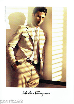 REKLAME WERBUNG 1016 2012 Salvatore Ferragamo Haute Couture Herren